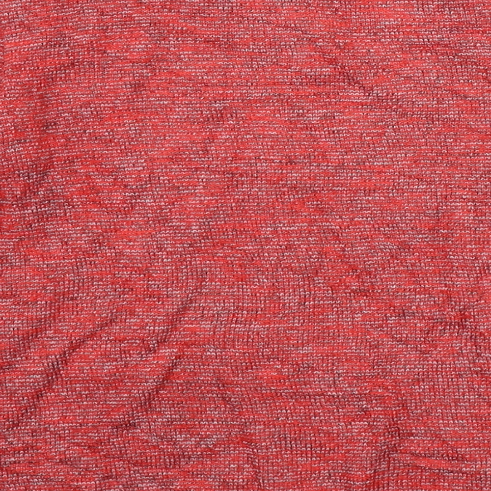 TOM TAILOR Womens Red Basic T-Shirt Size M