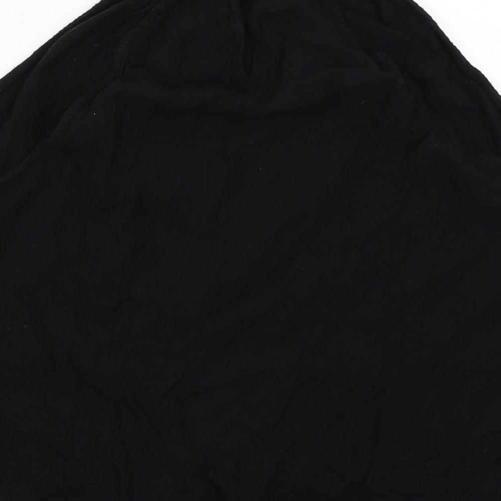 Pieces Womens Black Basic T-Shirt Size S
