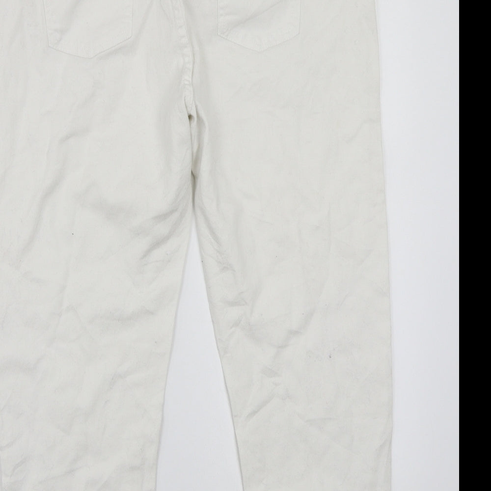 Boule Womens White Straight Jeans Size XL L21 in