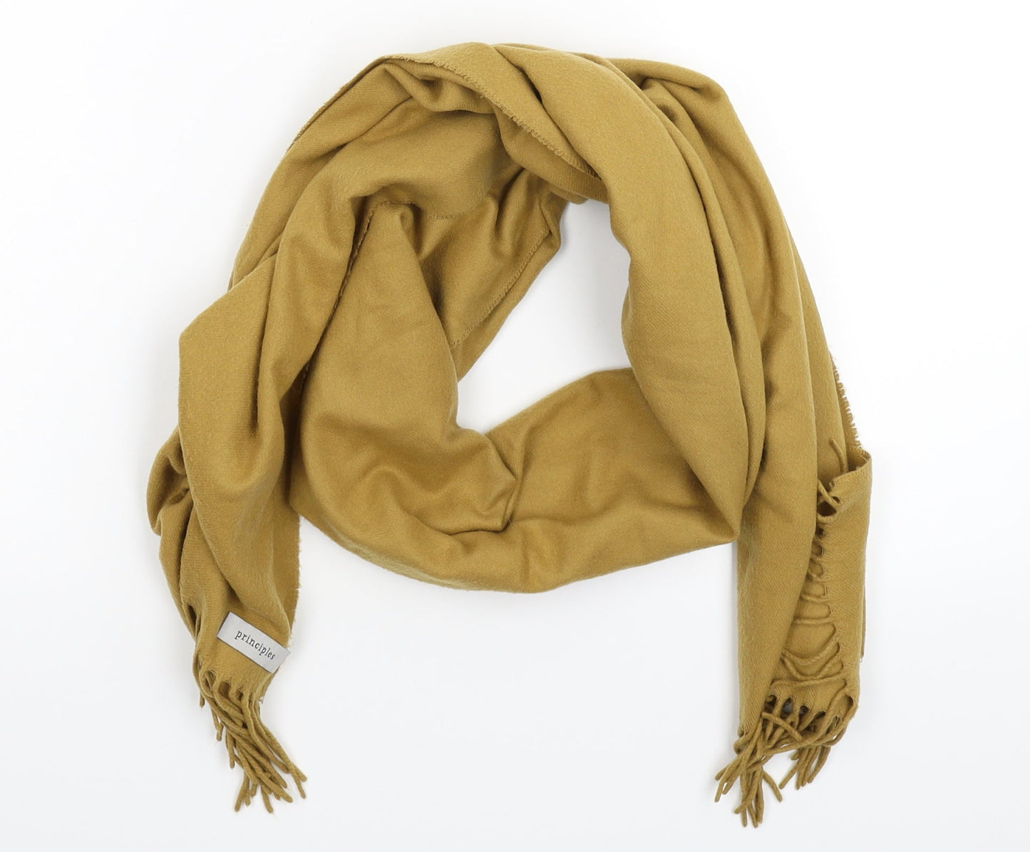 Principles Womens Beige Knit Scarf