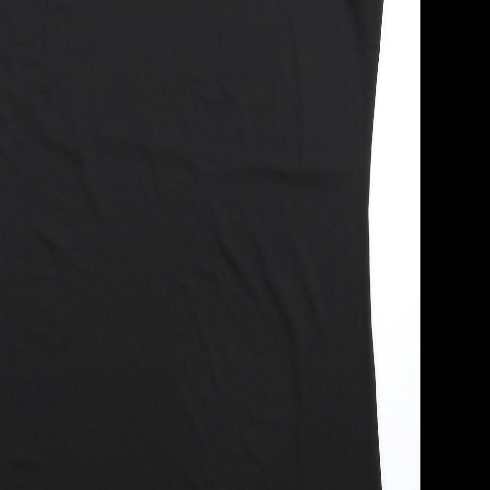 Preworn Womens Black Tank Dress Size L