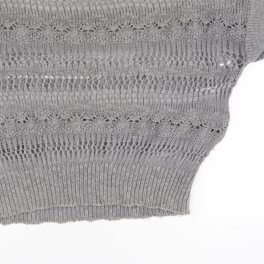 Sutherland Womens Grey Knit Pullover Jumper Size XL