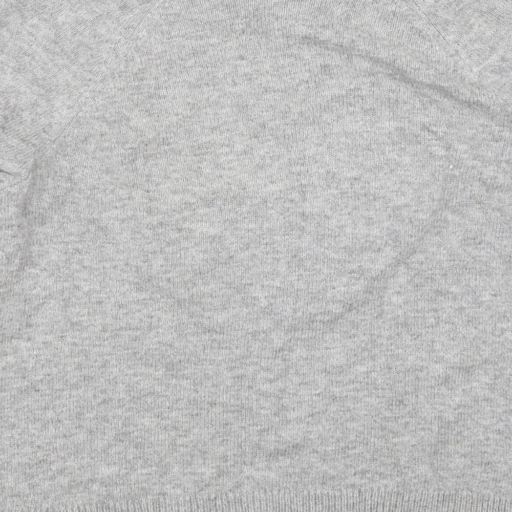 H&M Womens Grey Pullover Jumper Size S - I Love