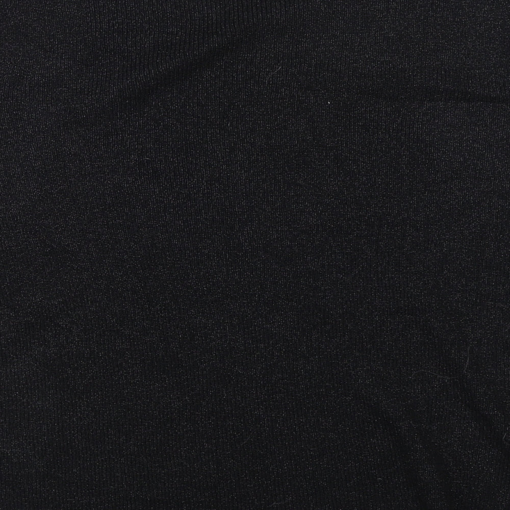 Berketex Womens Black Jersey T-Shirt Size 14