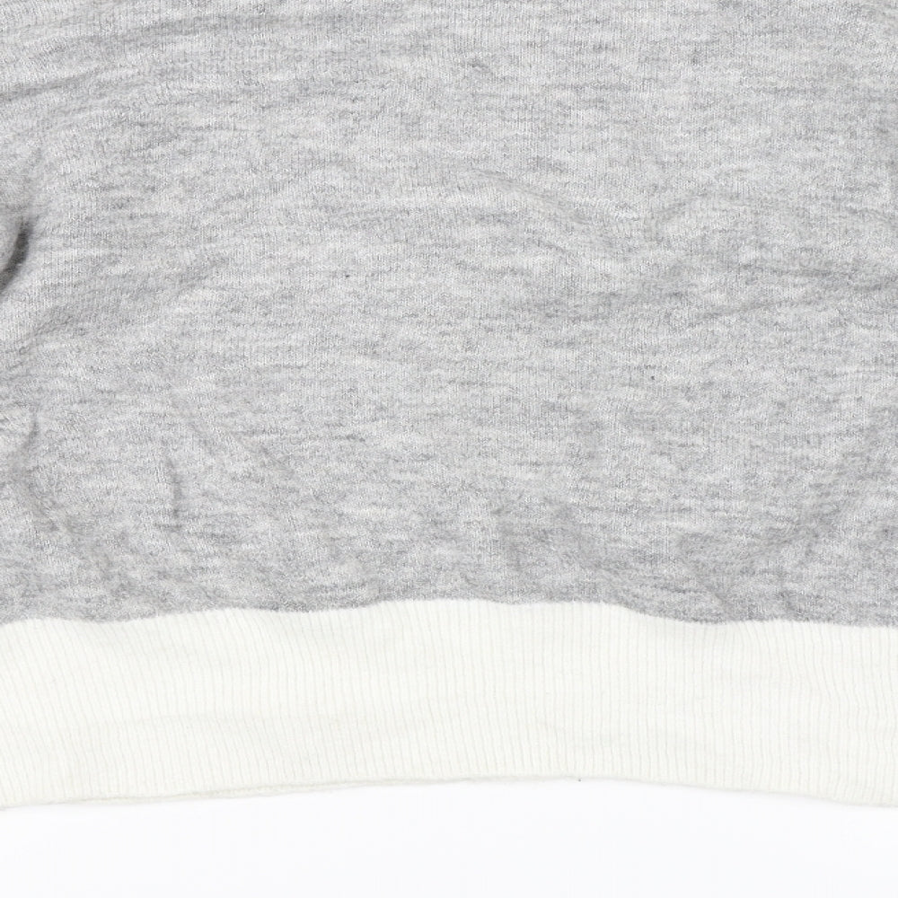 H&M Womens Grey Pullover Jumper Size XS