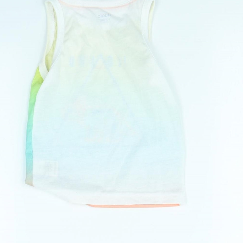 Studio Girls Multicoloured Colourblock Basic Tank Size 2 Years