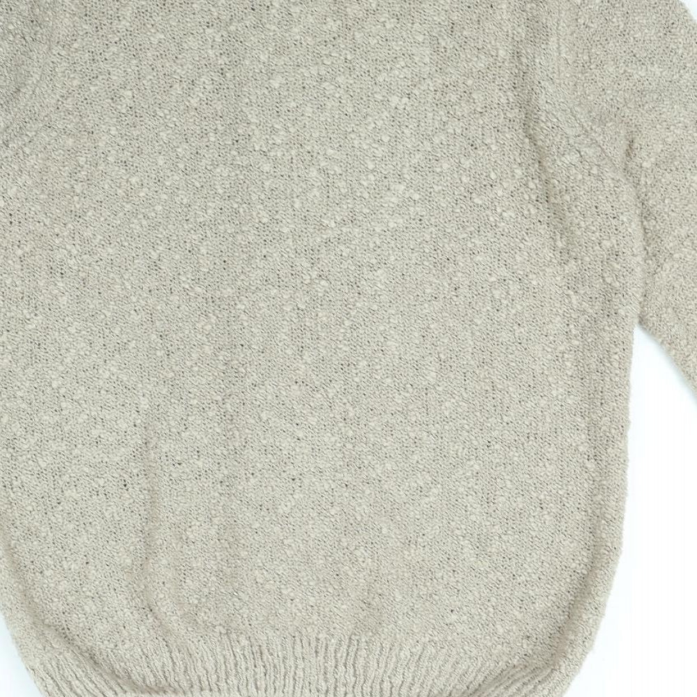BM collection Womens Beige Jacket Size M