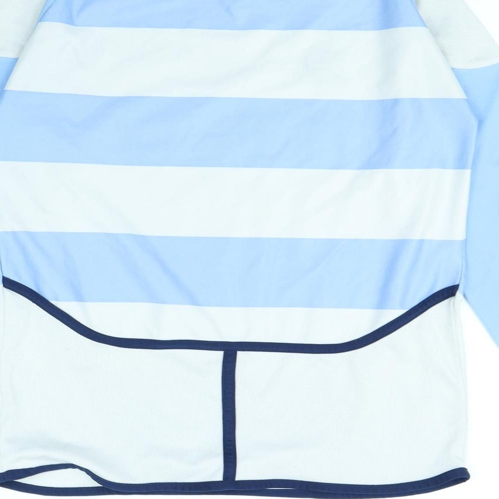 Patrick Boys Blue Striped Basic T-Shirt Size 11-12 Years