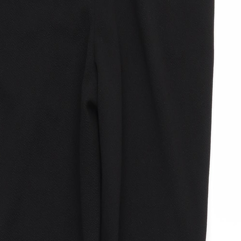 Select Womens Black Trousers Size 8 L27 in