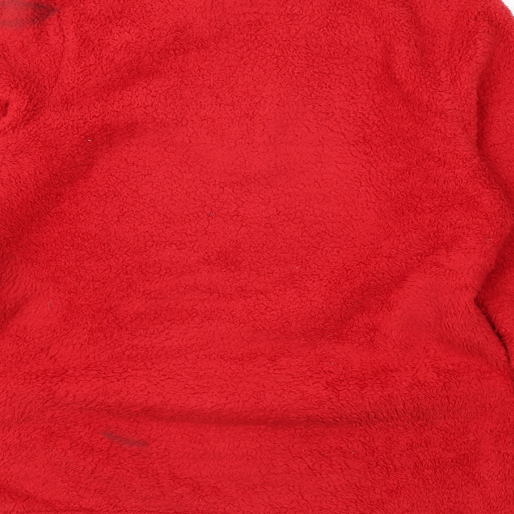 Alice Womens Red Henley Jumper Size 16