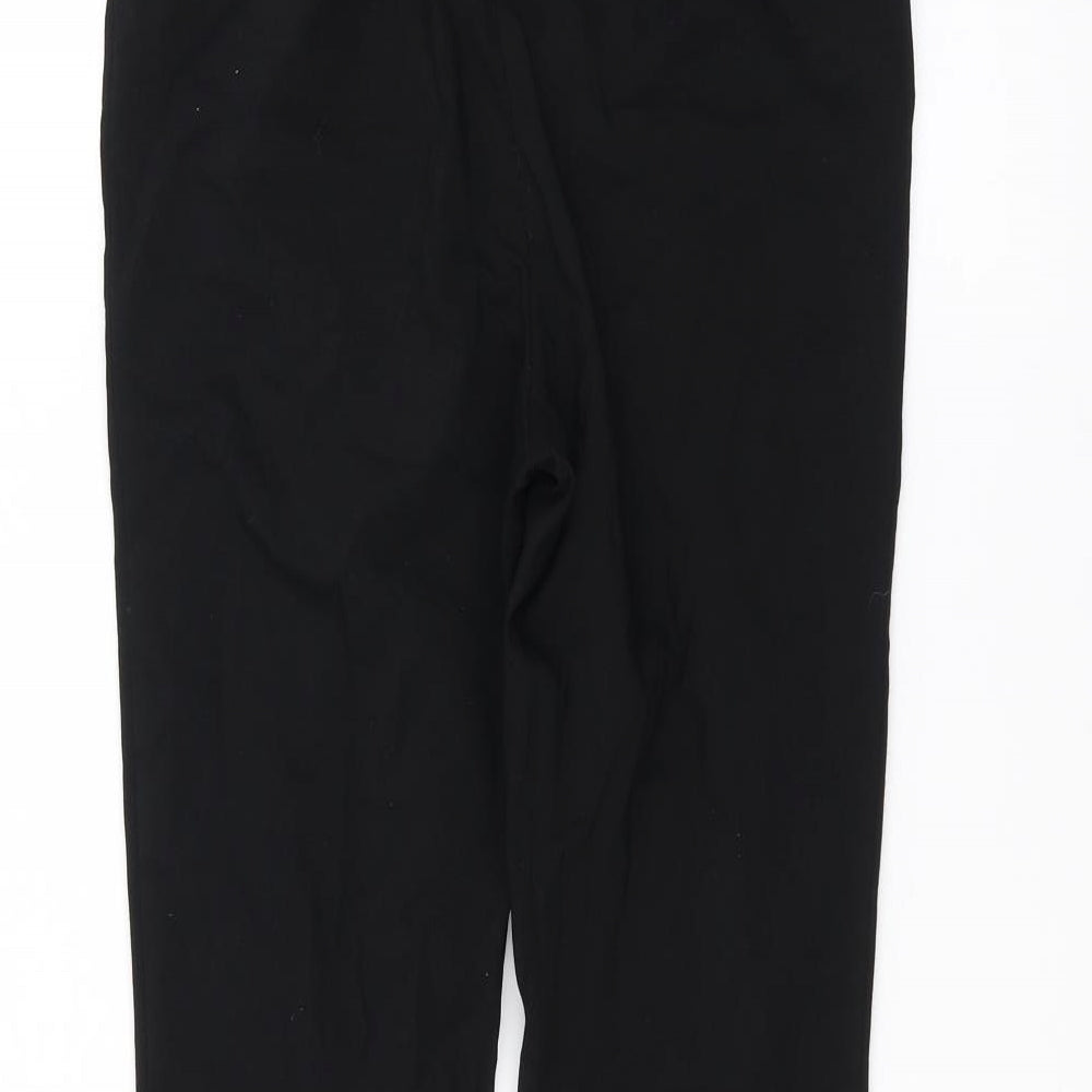 Dorothy Perkins Womens Black Trousers Size 10 L25 in