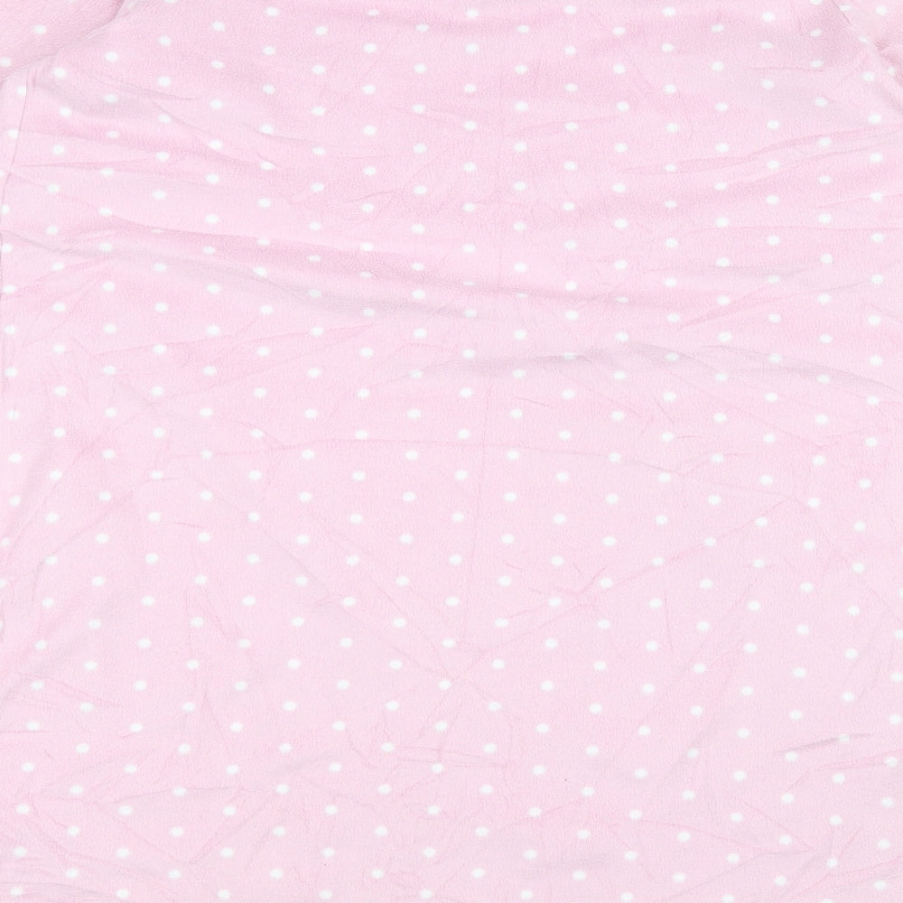 Marks & Spencer Womens Pink Polka Dot Pullover Jumper Size 16