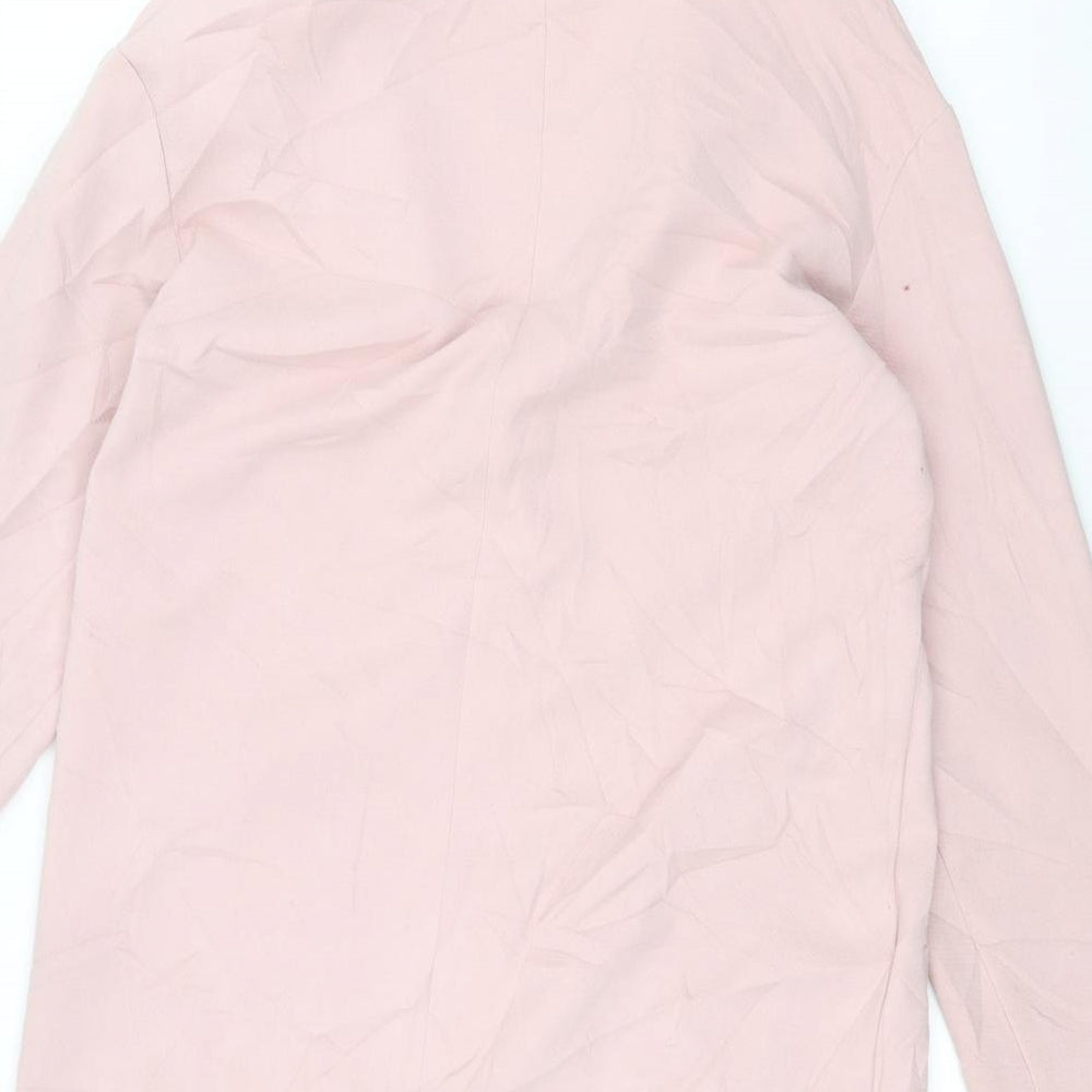 Topshop Womens Pink Jacket Size 10