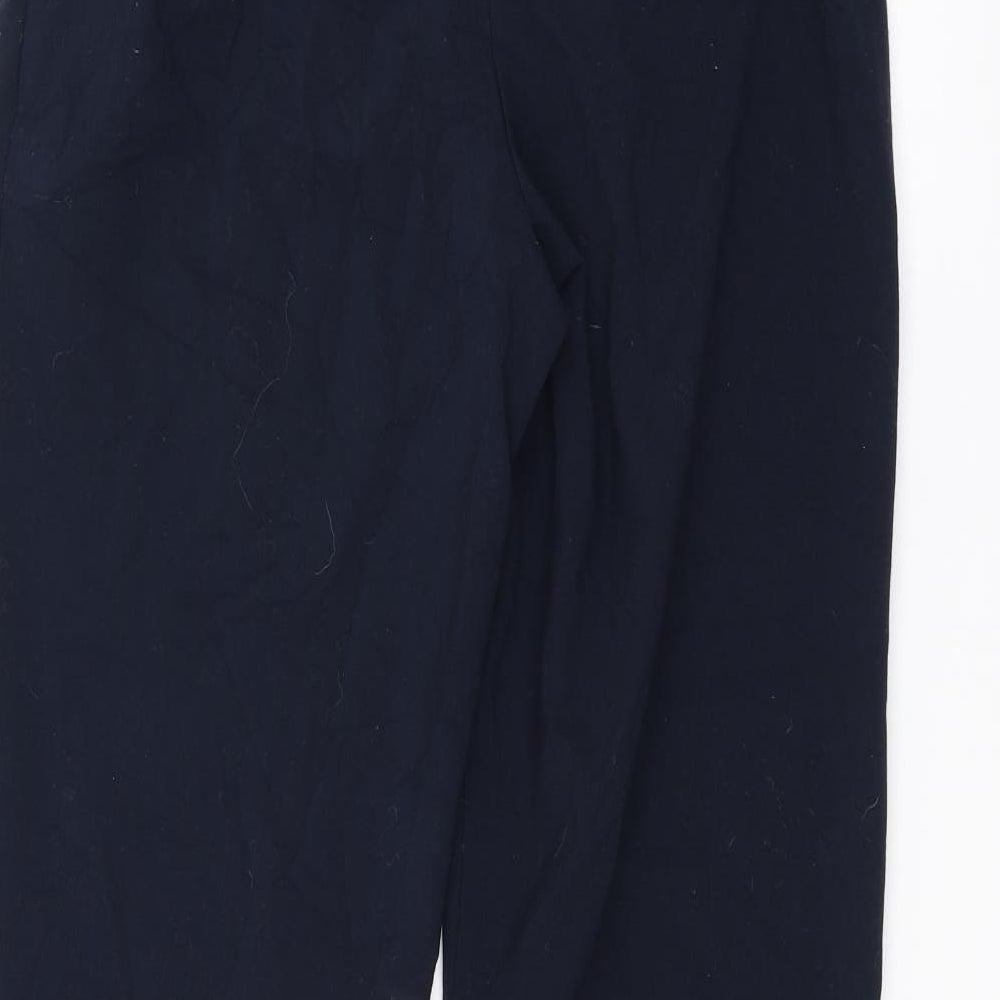 Marks and Spencer Womens Blue Trousers Size 10 L26 in
