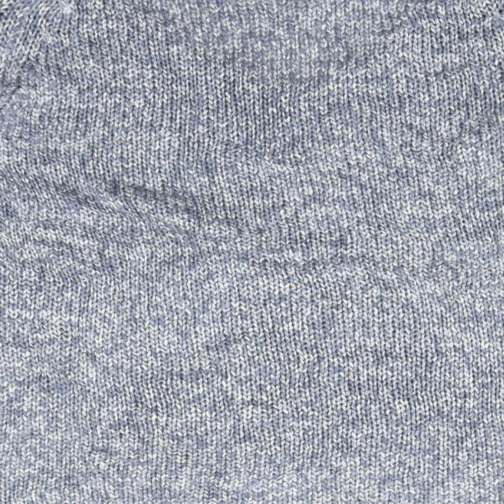 H&M Womens Blue Knit Pullover Jumper Size XS