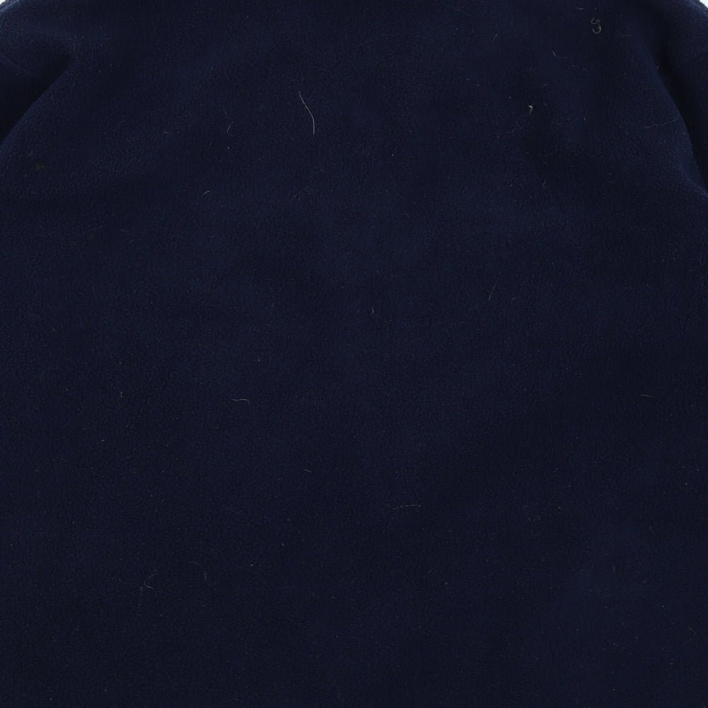 Active Mens Blue Fleece Pullover Sweatshirt Size S