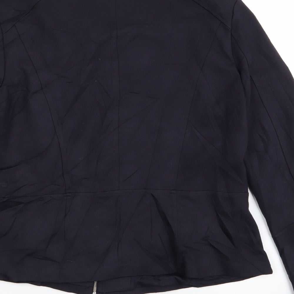 French Connection Womens Blue Jacket Size 12