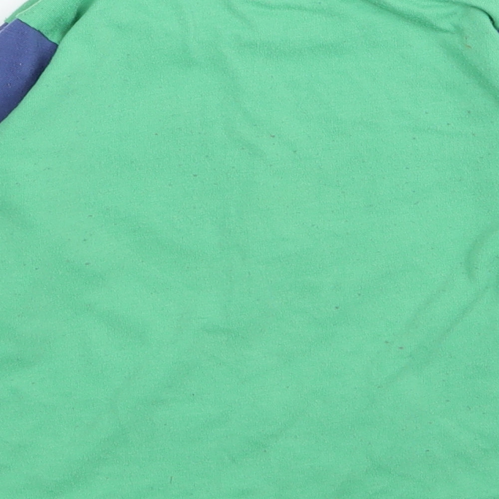 Preworn Boys Green Solid Pyjama Top Size 2-3 Years