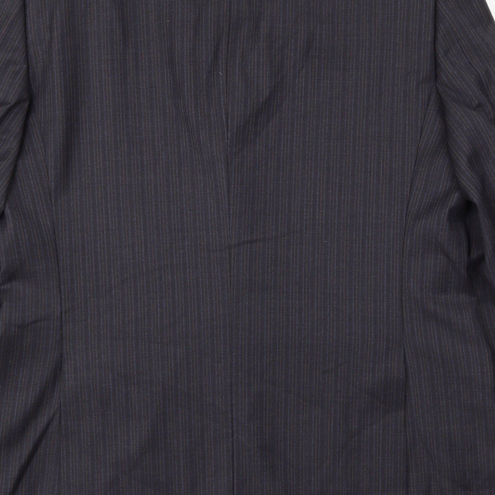 BROOK Mens Black Jacket Blazer Size 40
