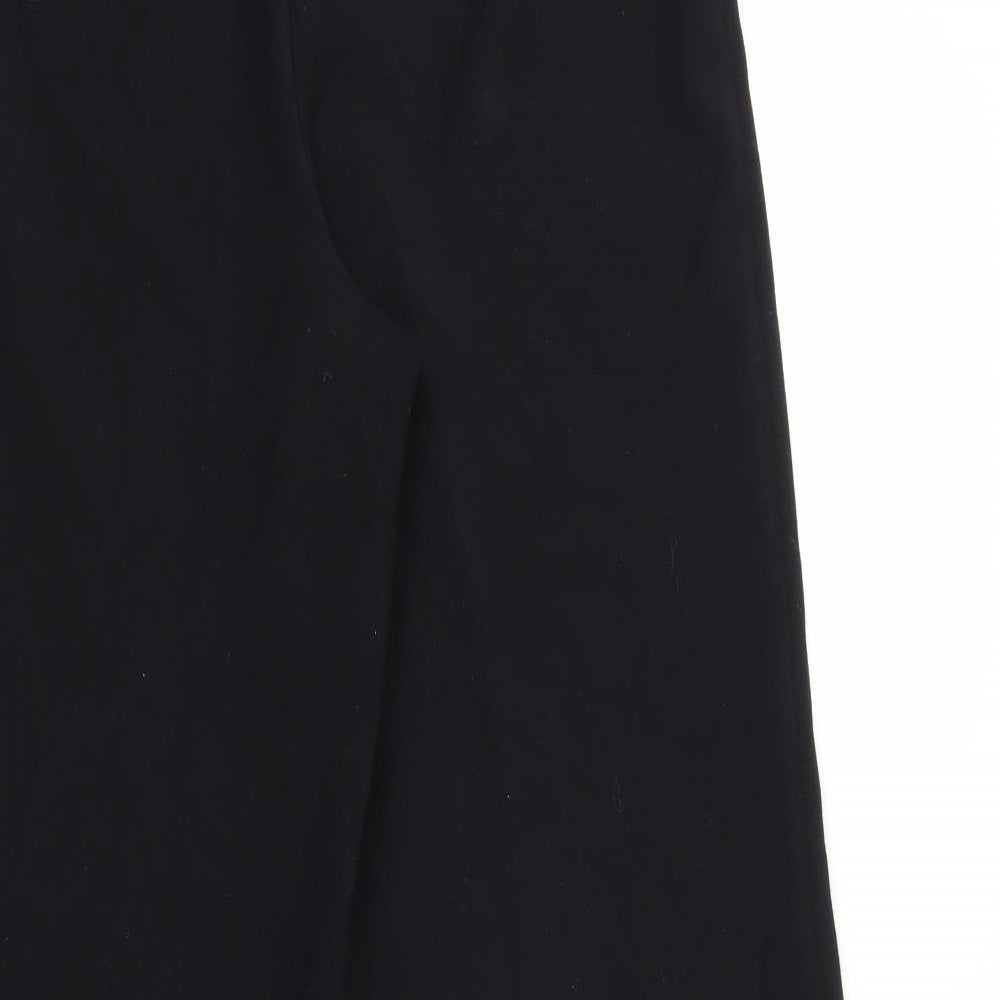 Marks & Spencer Womens Black Trousers Size 10 L27 in
