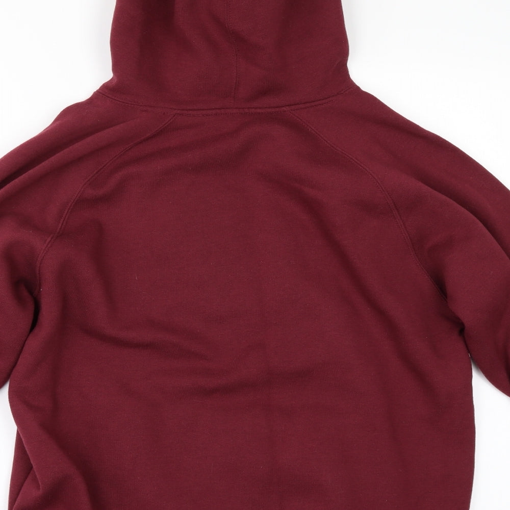 papini Womens Red Pullover Hoodie Size S