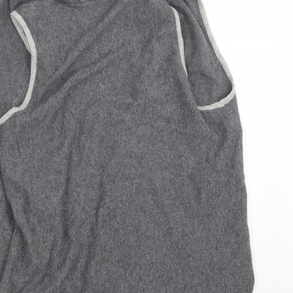 Benedetta B. Womens Grey Knit Jacket Size M