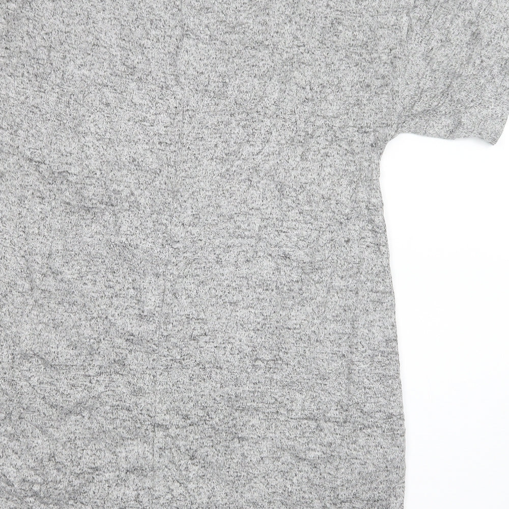 Primark Womens Grey Knit Pullover Jumper Size 10