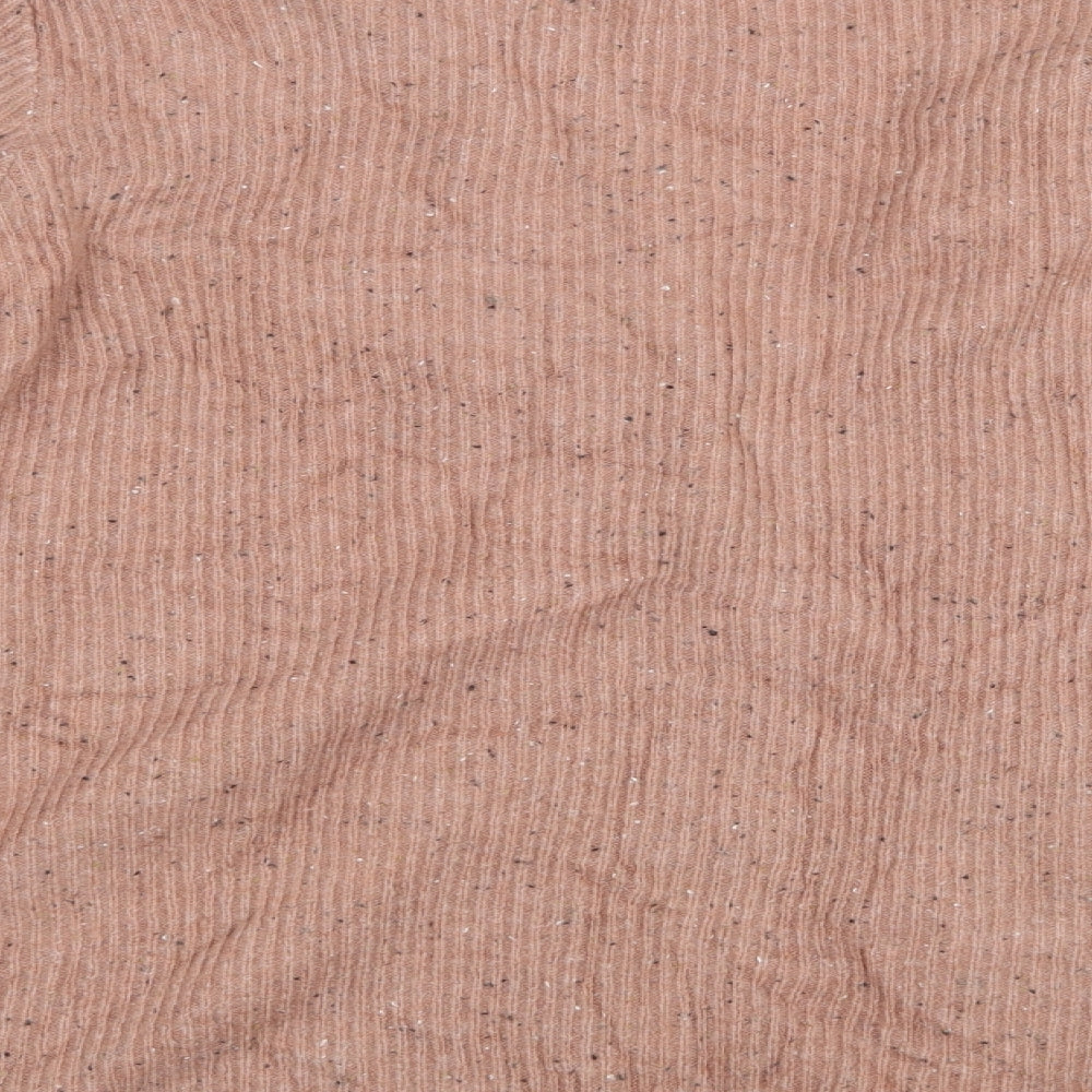 Per Una Womens Pink Knit Cardigan Jumper Size XL