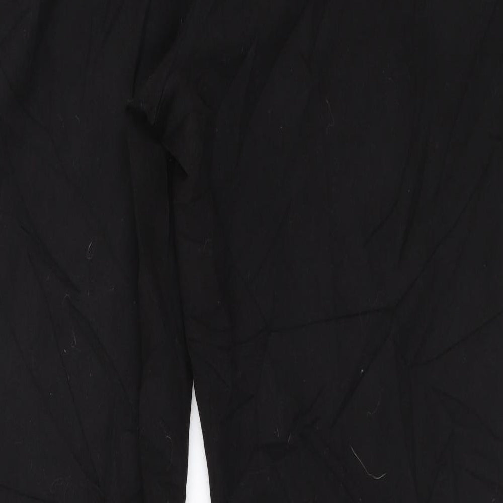 F&F Womens Black Trousers Size 12 L31 in