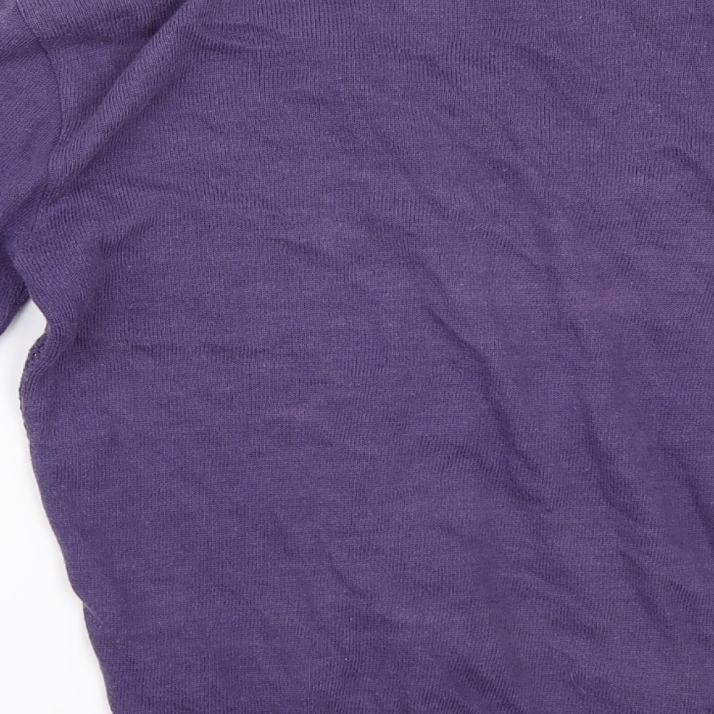 RosannaJule Womens Purple Cardigan Jumper Size 36