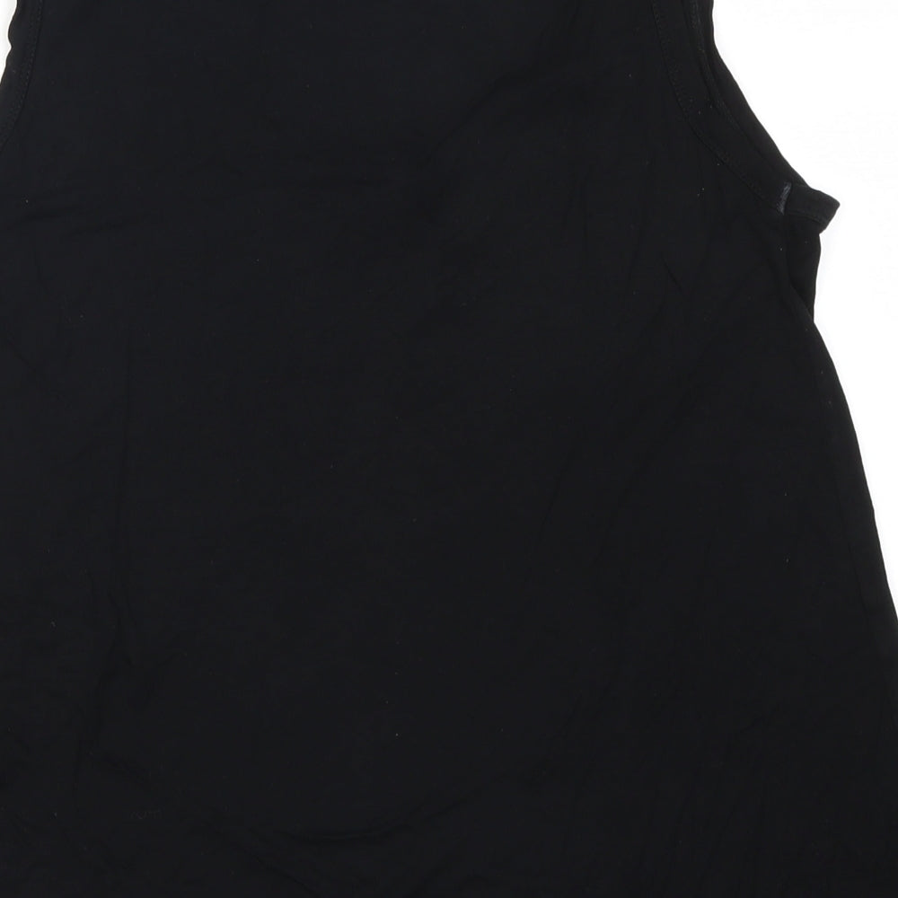 Dorothy Perkins Womens Black Basic Tank Size 12