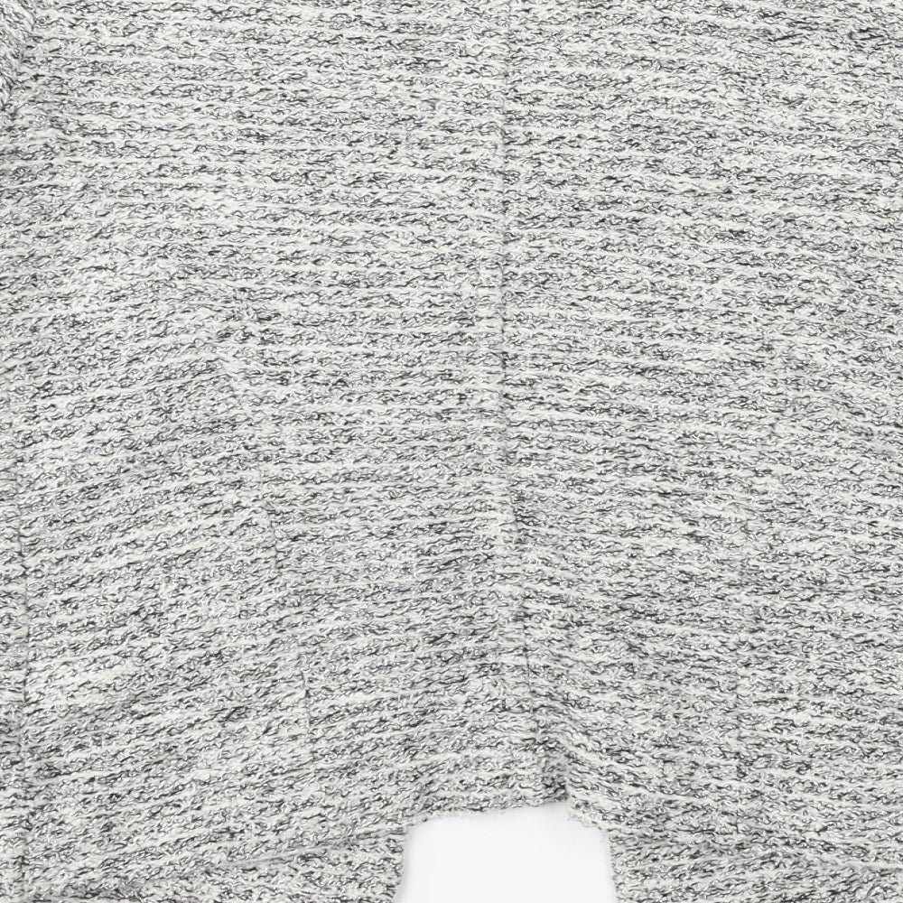 Warehouse Womens Grey Cardigan Jumper Size 8