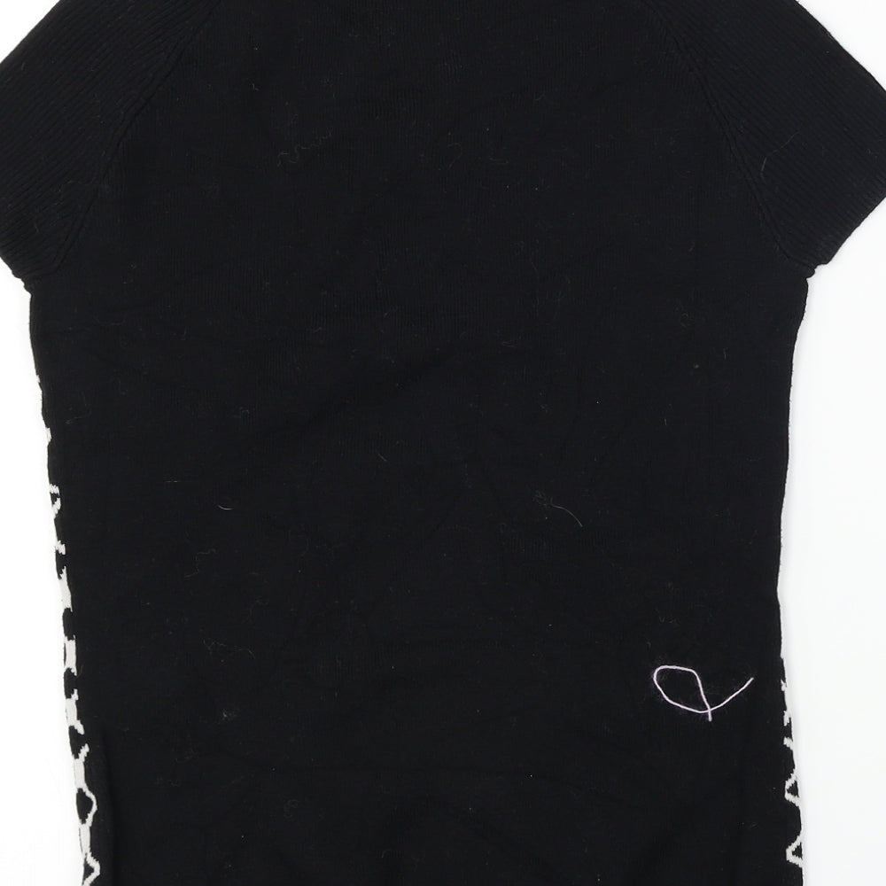 NEXT Womens Black Pullover Jumper Size 8