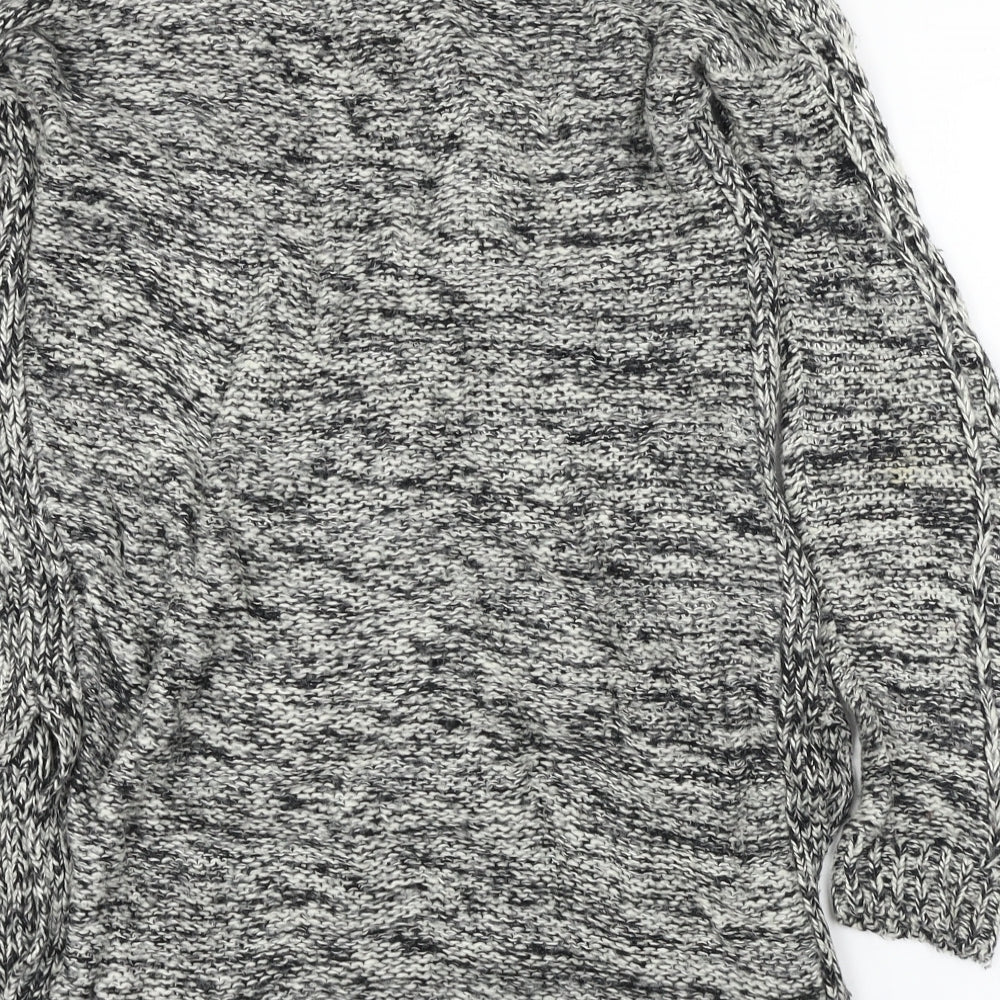 Brave Soul Womens Grey Pullover Jumper Size XS