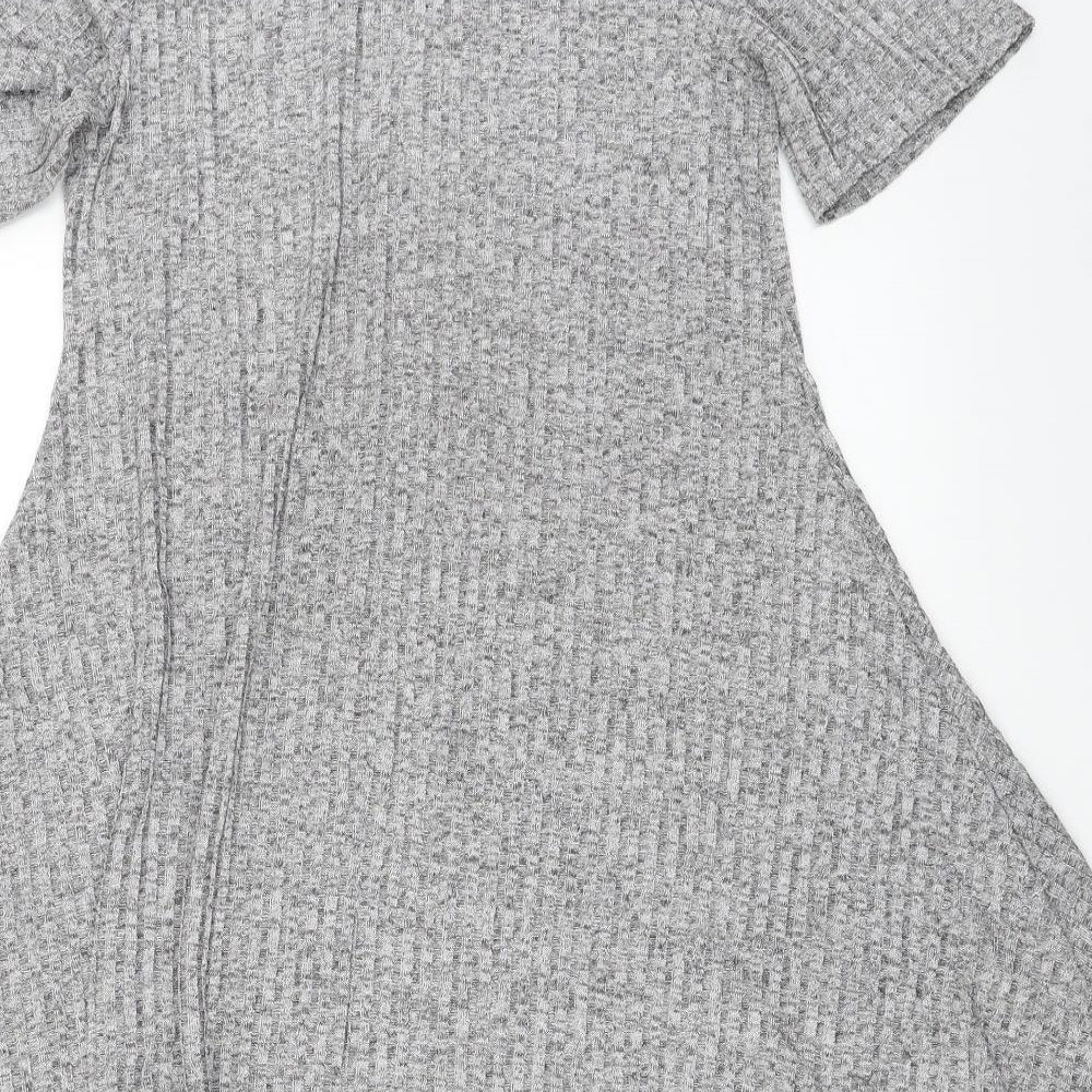 Atmosphere Womens Grey Basic Blouse Size 10