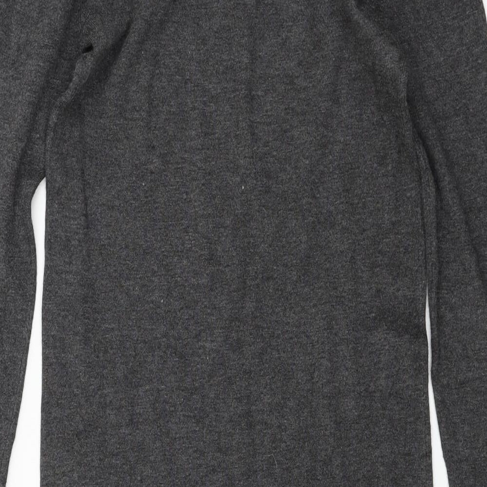 Atmosphere Womens Grey Basic T-Shirt Size 8