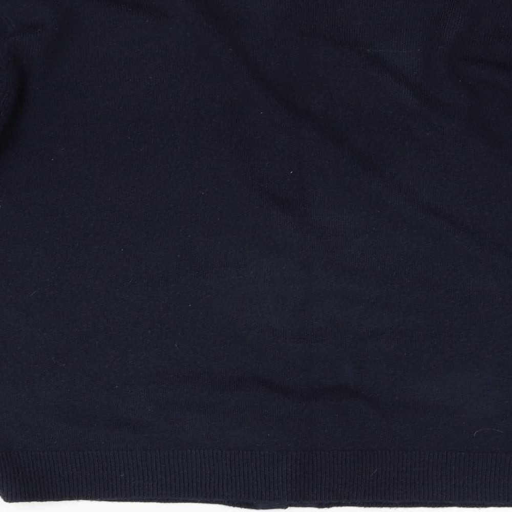 tiana Womens Blue Cardigan Jumper Size M