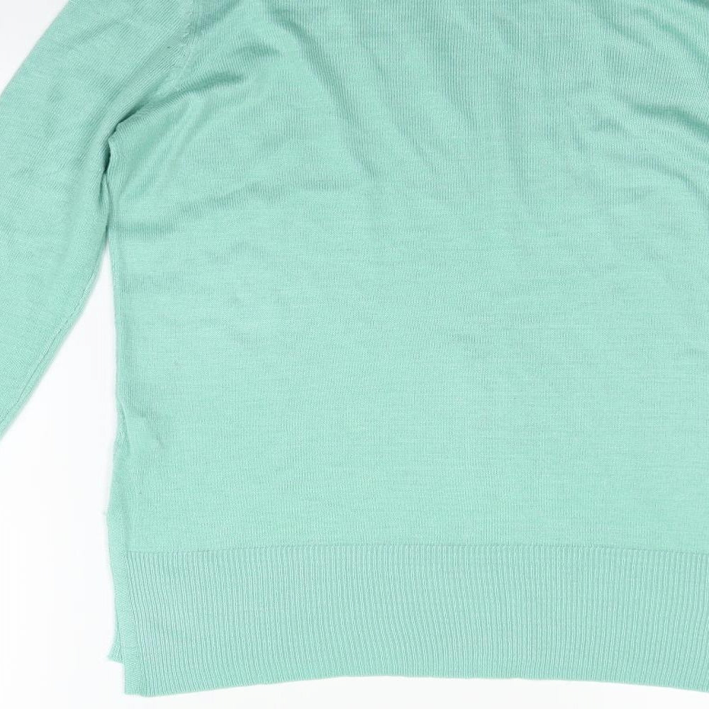 Atmosphere Womens Green Pullover Jumper Size 10