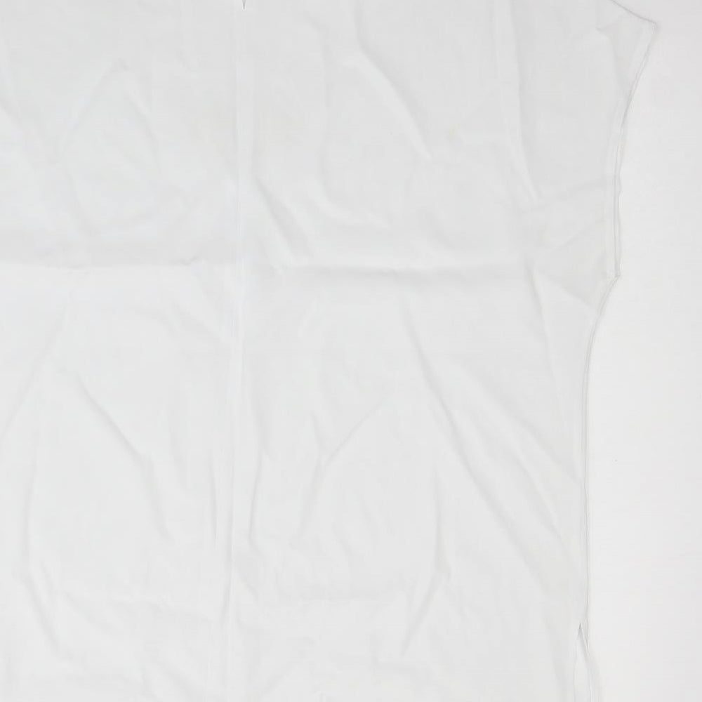 Preworn Womens White Basic Blouse Size 20