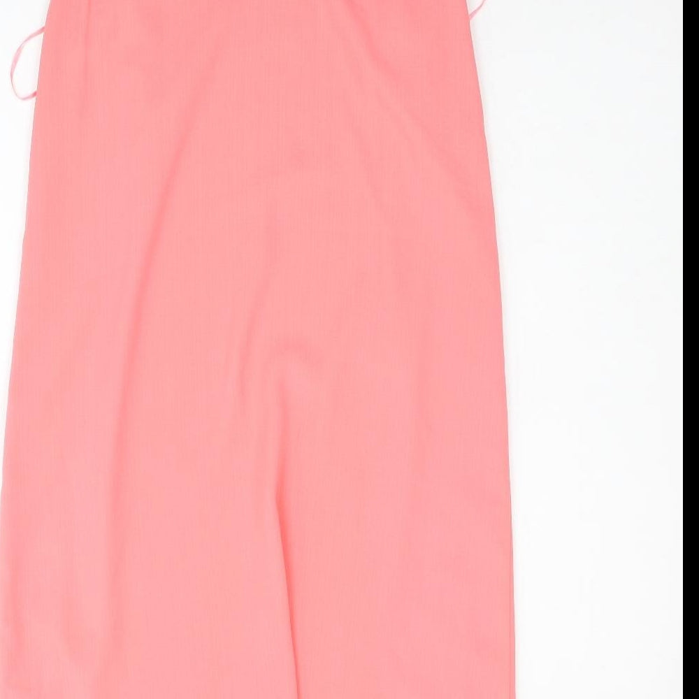 New Look Womens Pink Fit & Flare Size 10