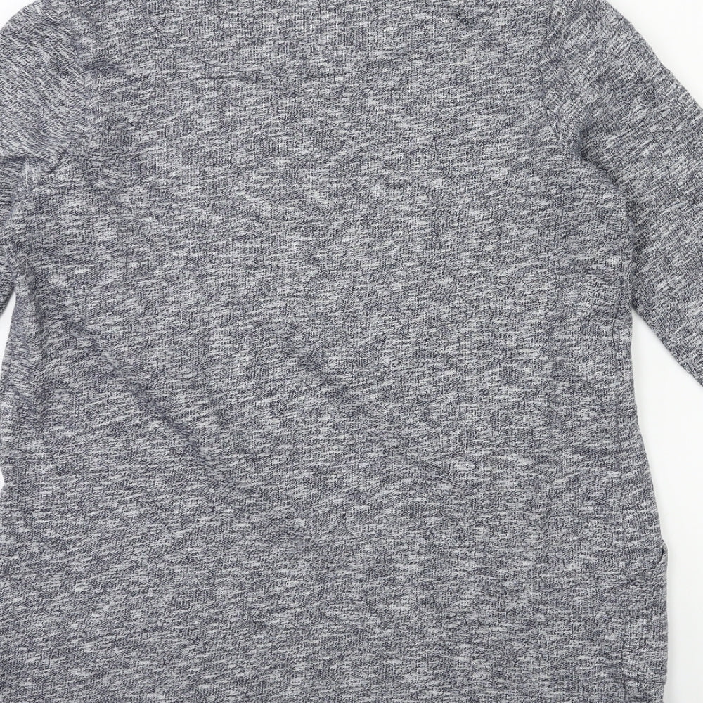 TU Womens Blue Pullover Sweatshirt Size 12