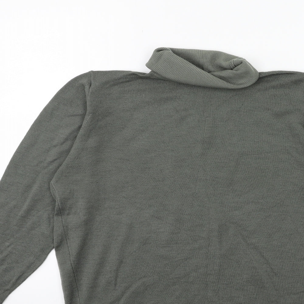 Marks and Spencer Womens Grey Knit Pullover Jumper Size 10