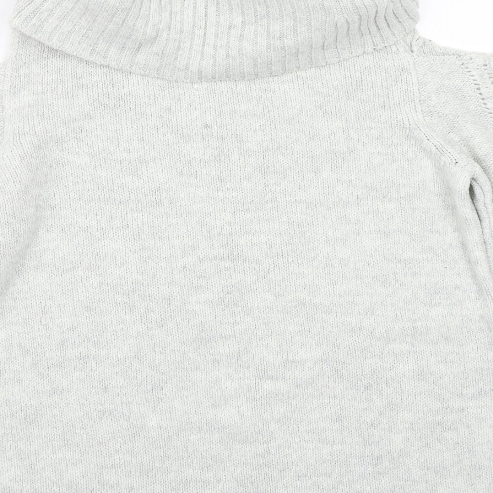 Peacocks Womens Grey Pullover Jumper Size M