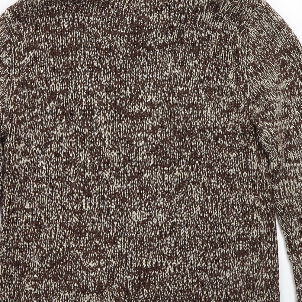 Key West Womens Brown Cardigan Jumper Size L