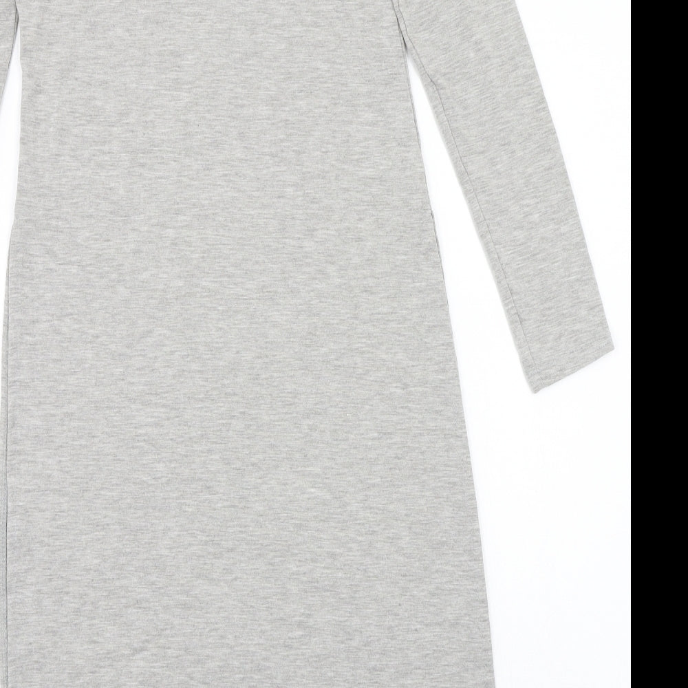Icon Womens Grey A-Line Size M