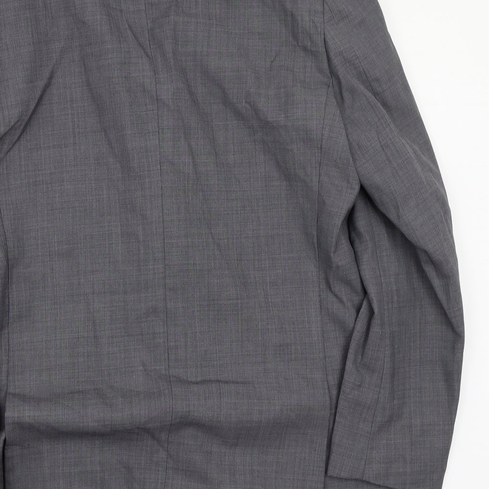 Greenwoods Mens Grey Jacket Suit Jacket Size 40