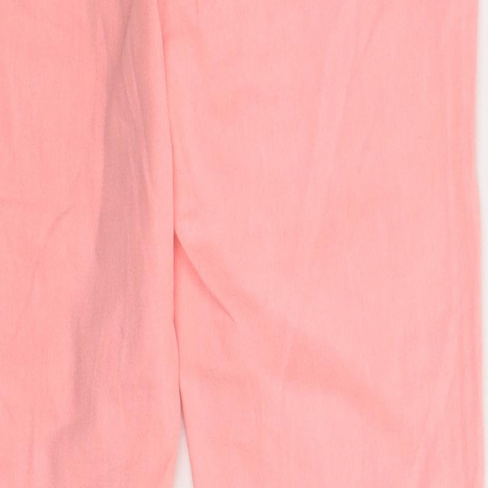 Preworn Womens Pink Denim Skinny Jeans Size 28 in L27 in