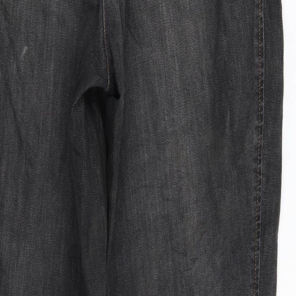 BRAX Womens Grey Denim Bootcut Jeans Size 30 in L30 in