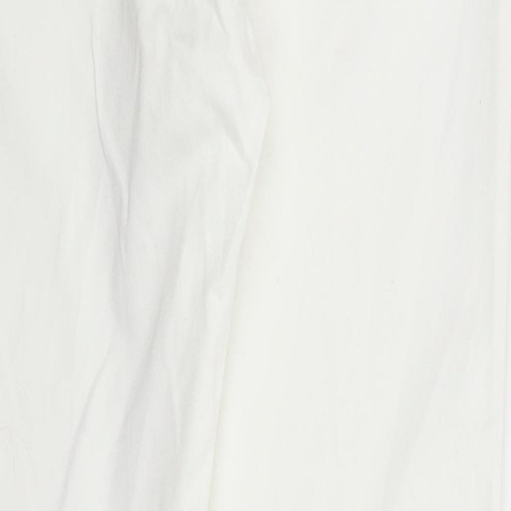 Anise Womens White Trousers Size 12 L32 in