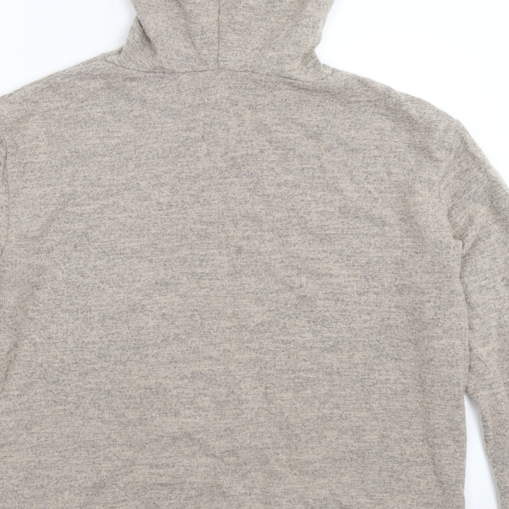 Pep&Co Womens Grey Pullover Hoodie Size 14